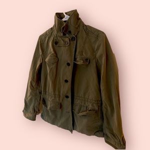 Banana Republic Green Utility Jacket✨